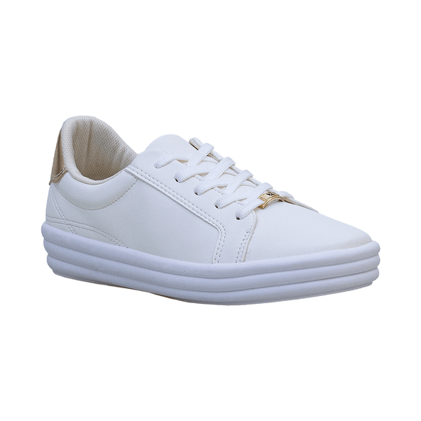 Tenis da best sale listra branca